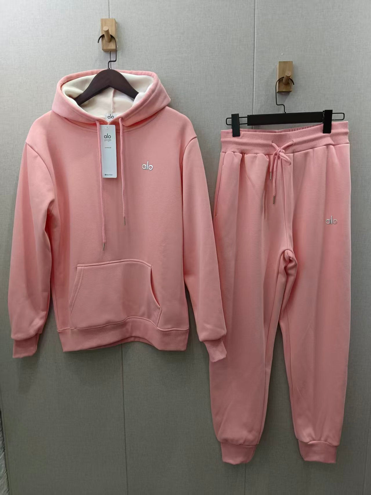 A- 2 pcs Hoddie Jogging Suit（WYS6586)