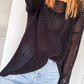 Crochet Hollow-out Jumper Top Sweater