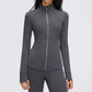 Define Jacket with Silver Zipper