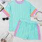 Plus Size Corded Knit Set