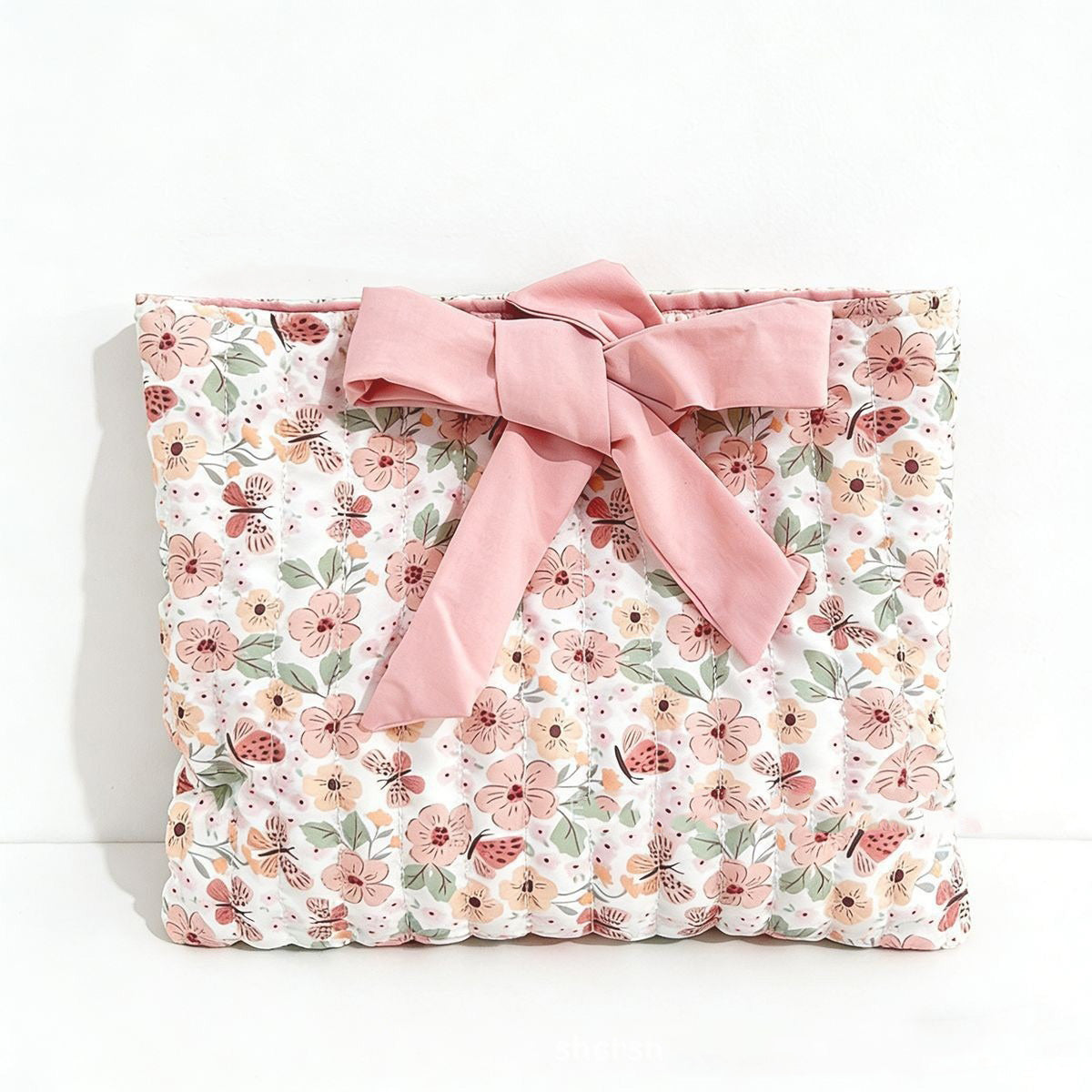 Walk By Faith Bible Cover Bow-tie Drawstring Bag