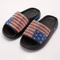American Flag Thick Sole Slippers