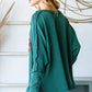 (Pre order/9.27)Christmas Merry Exposed Seam Ribbed Top