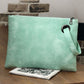 Vintage Leather Oversized Clutch Bag