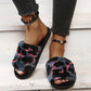 Ladies Open Toe Slippers - KOC
