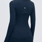 Define Jacket with Silver Zipper