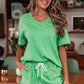 Tee and Drawstring Shorts 2piece Set