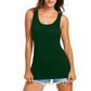 Solid Color Cutout Tank Top