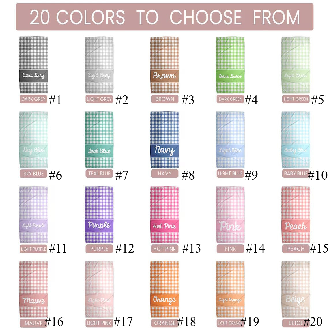 Personalized Beach Towel