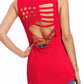 Solid Color Cutout Tank Top