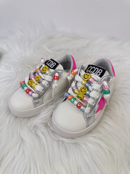 Kids' Star Beaded Sneakers