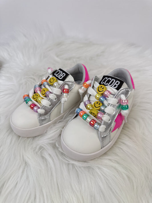 Kids' Star Beaded Sneakers