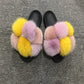 Tiosebon Fur Slippers - KOC