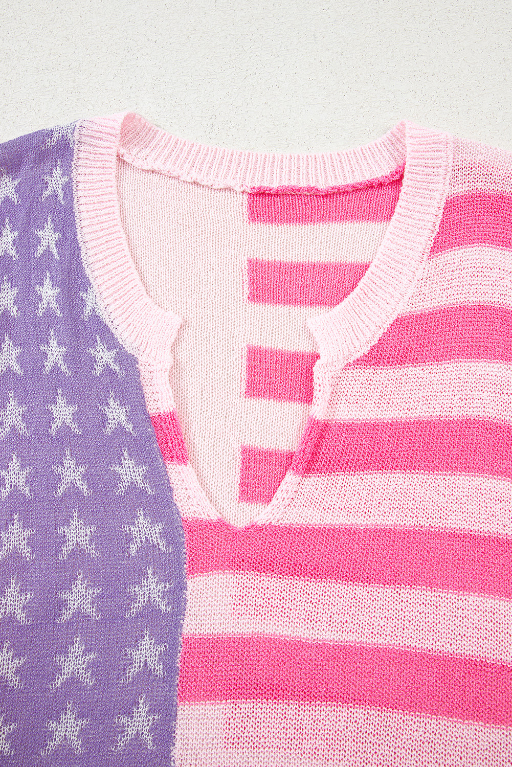 Flag Knited Tank Top