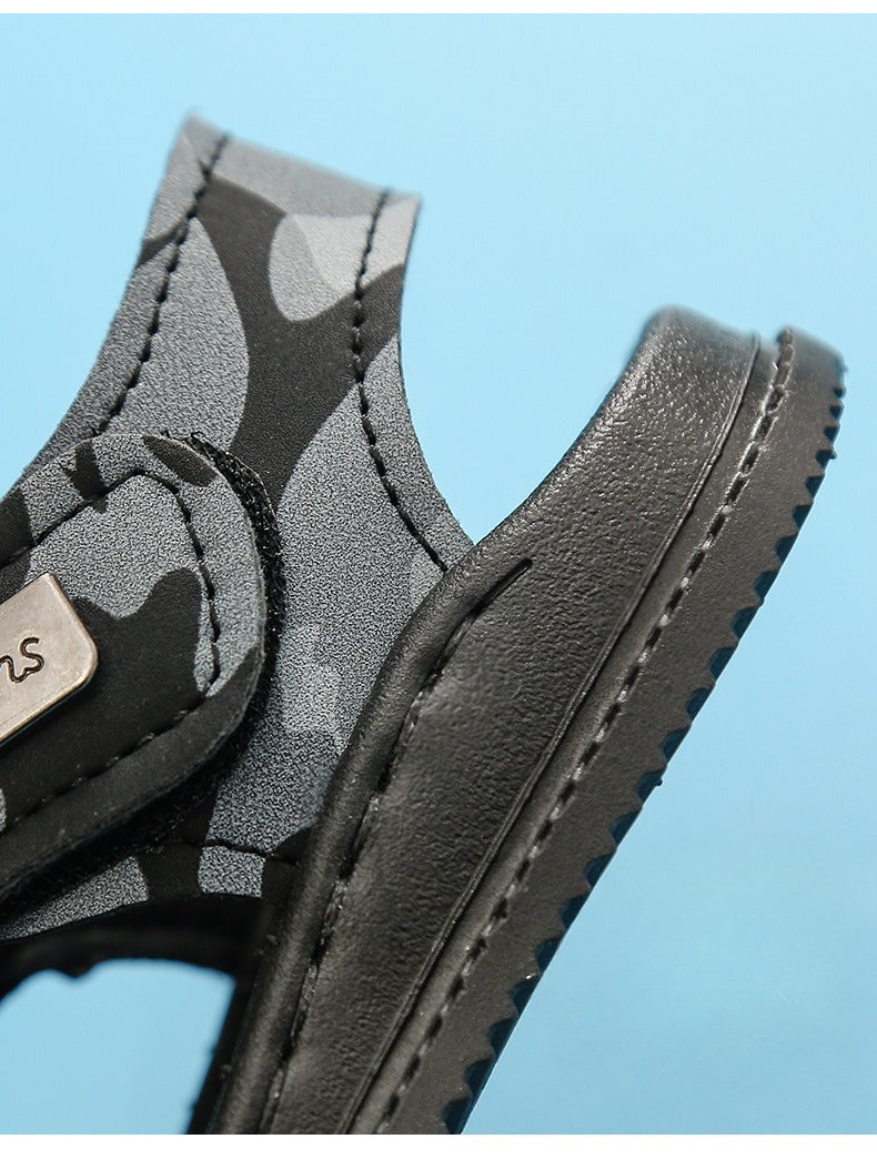 Children's Vagen Leather Beach Sandles