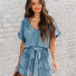 Denim Loose Overalls
