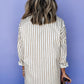 Long Sleeve Button Up Mini Shirt Dress