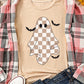 Ghost Bat Halloween Holiday Graphic Tee
