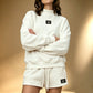 High-neck Top and Shorts Set