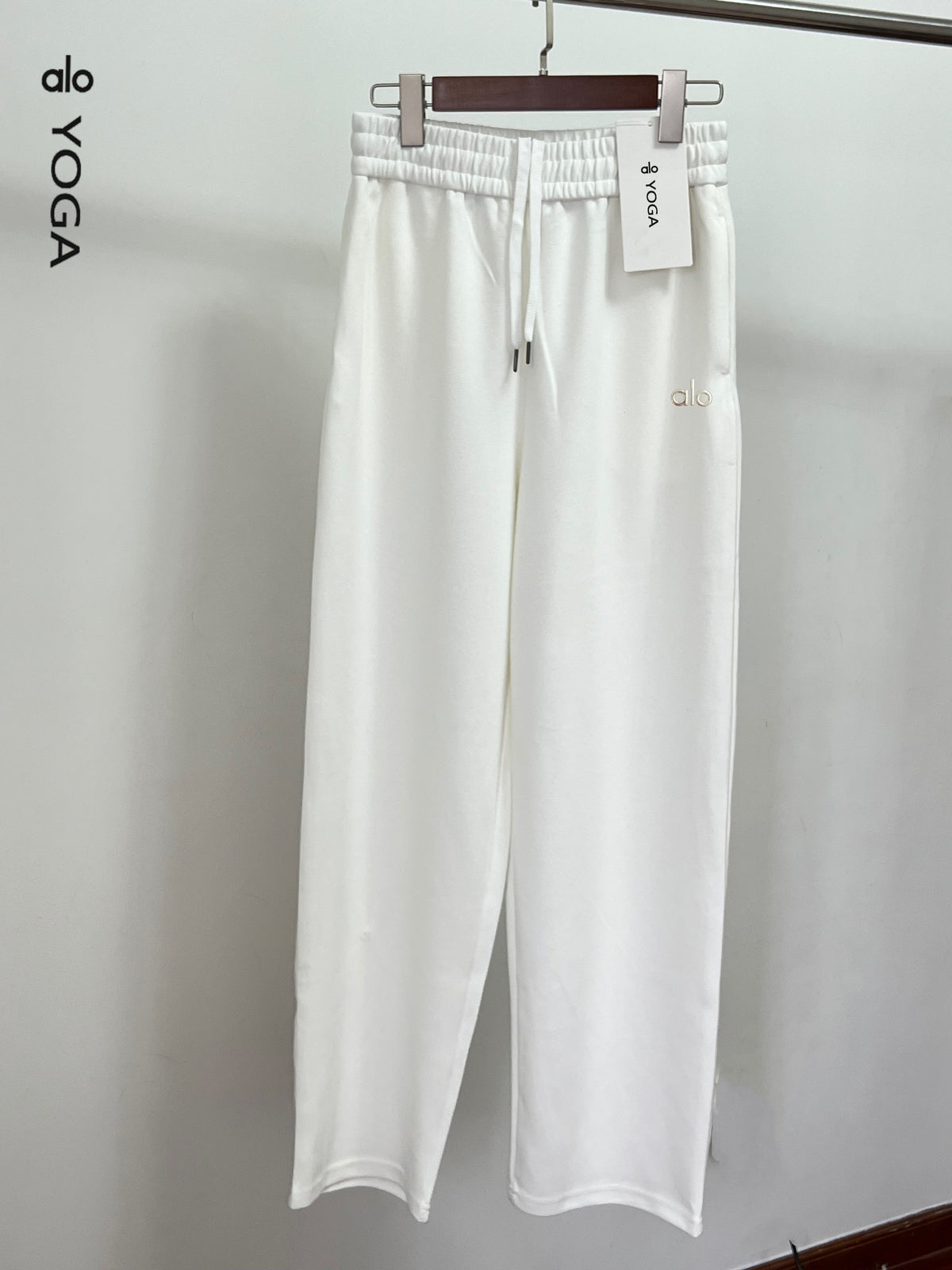 High Waisted Wide Leg Sports Casual Pants