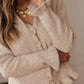Gold Button Sweater Cardigan