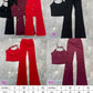 Women's Tank Top and Flared Trousers Set