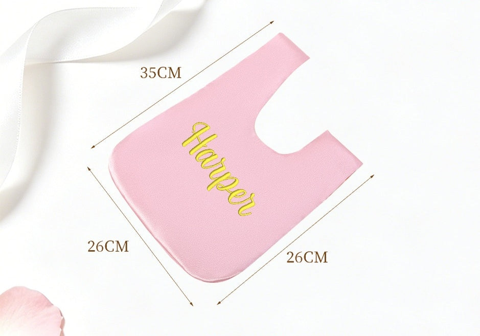 Custom Name Satin Wrist Bag