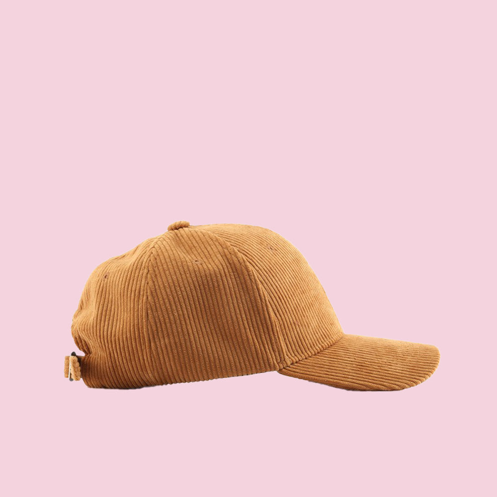 Custom Embroidered Corduroy Baseball Cap