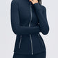 Define Jacket with Silver Zipper