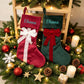 Customized Christmas stockings for the family