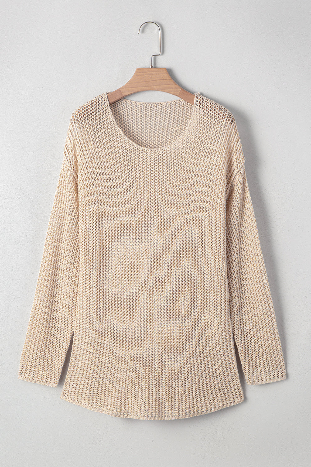 Crochet Hollow-out Jumper Top Sweater
