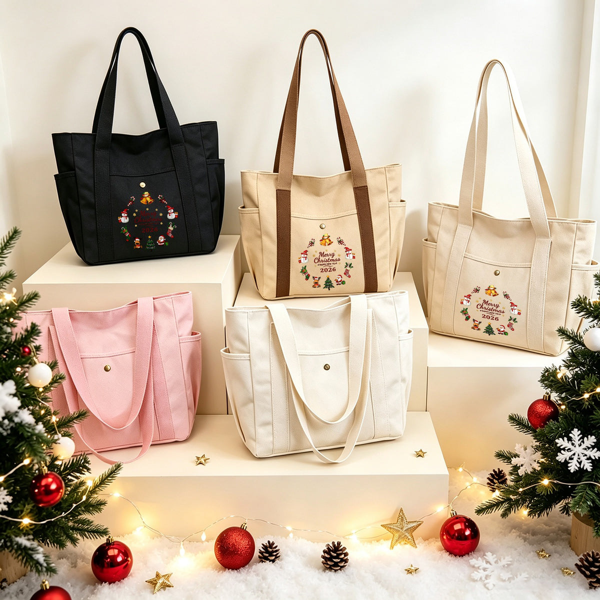 Personalized Canvas Tote Bag