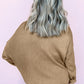 Merry Colorful Dot Detail Christmas Dolman Sweater