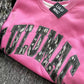 Women's Camo Letter Patch Pullover Sweatshirt & Matching Camouflage Athletic Shorts Set
