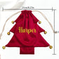 Velvet Christmas Tree Gift Bag