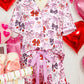 Bows Printed 2pcs Short Pajama Set