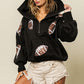 Rugby Sequin Hoodie