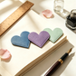 Custom Heart-Shaped Bookmark – UV Finish