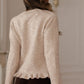 Gold Button Sweater Cardigan