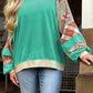 Paisley Patchwork Raglan Top