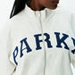Full Zip Varsity Mock-Neck Jacket