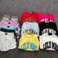 Sweatshirt and Patterned Shorts Set Collection