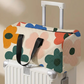 Flower Print Quilted Large Duffel Bag