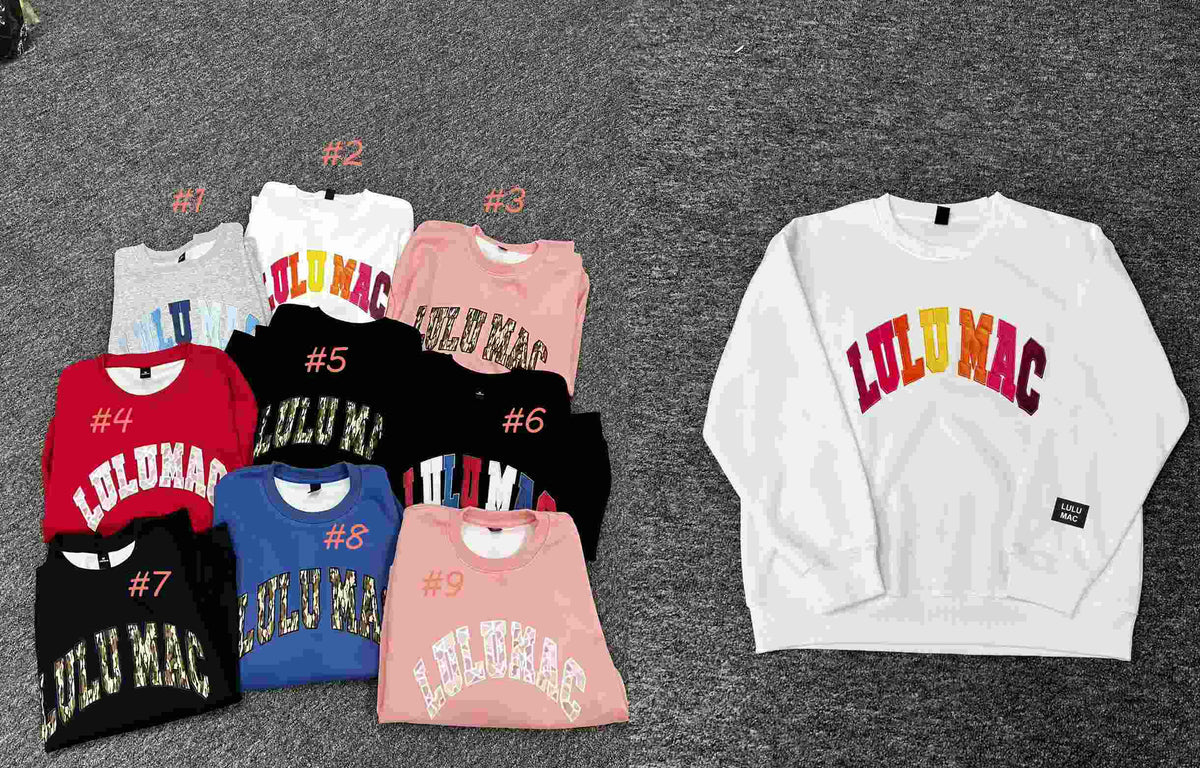Women's Varsity Letter Graphic Sweatshirt