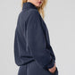 Women's Half-Zip Pullover & Shorts Lounge Set