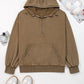 Pocket Mineral Wash Baggy Hoodie