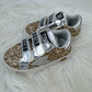 Gold Sparkling Star Sneakers