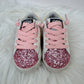 Floral Glitter Star Sneakers