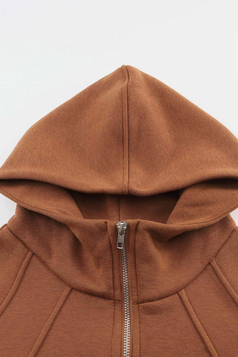 Zippered kangaroo pocket outlet hoodie