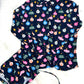 Christmas Lights Print Shirt and Pants Pajama Set